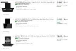 Livpure Chimney at minimum 70% Discount