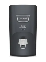 LIVPURE LIV-GLO-STAR-GREY 7 L RO + UV + UF + Minerals Water Purifier (Grey)