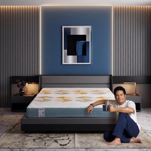 Image of Livpure Smart ESSENTIA HR Pure Foam Mattress Double Bed (72x48x3) inch