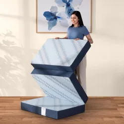 Livpure Smart Folding & Tri-Fold Mattress 72X30X3 Inche