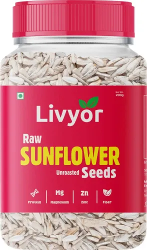 Image of LIVYOR Raw Sunflower Seeds -200g