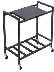 Livzing IBS Trolley for Inverter and Battery (Black)