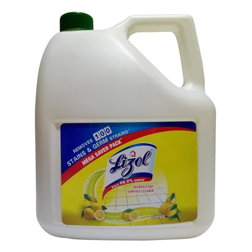 Image of Lizol Disinfectant Surface Cleaner - Citrus, 5L Can
