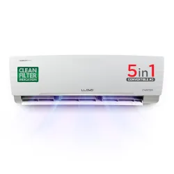 Lloyd 1.5 Ton 5 Star Inverter Split AC (GLS18I5KWGGW, 5-in-1, PM 2.5 Filter)