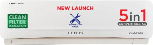 Image of Lloyd 2025 Model 2 Ton 5 Star Split Inverter AC (GLS24I5FWGEV, White)