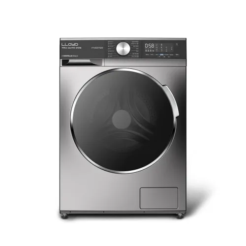 Image of Lloyd Tru Auto Dos 10 kg 4 Star Fully Automatic Front Load Washing Machine |1400