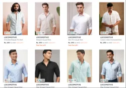 LOCASTE men shirts at minimum 90% Discount 