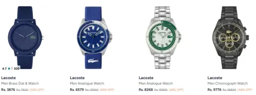 Image of LOCASTE men watch up to 49 % Discount