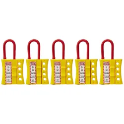 Lockout Device Electric HASP Yellow 