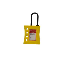 Lockout HASP De-Electric AK-SLDH-76Y Lock and hold (Pack of 5)
