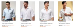Locomotive Mens Shirt upto 90% Discount 