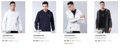Image of Locomotive Men Shirt Minimum 70% Discount