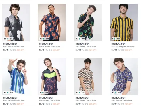 Image of LOCOMOTIVE Men's Shirts up to 90% Discount
