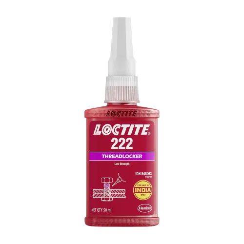 Image of LOCTITE 222 Threadlocker 50ml Locking and sealing of threaded fasteners