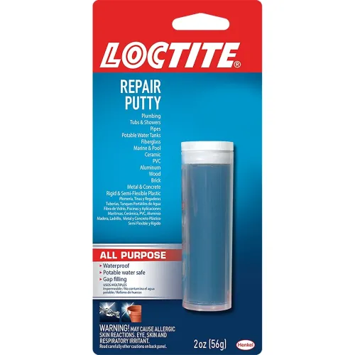 Image of Loctite All Purpose Repair Putty,Waterproof,Gap filling,Molds easily, Ideal for Plumbing,Tubs&showers,Pipes,Fiberglass,M