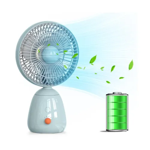 Image of LOFANS FS1 Rechargeable Personal Table Fan Low Noise High Speed for home & kitchen 