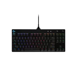 Logitech G PRO Mechanical Gaming Keyboard, Ultra Portable Tenkeyless Design, Detachable Micro USB Cable, 16.8 Million Co