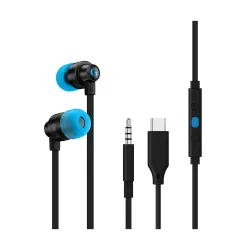Logitech G333 Gaming Earphones with Gaming-Grade Dual Drivers with USB-C Adapte
