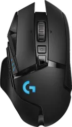 Logitech G502 Lightspeed / HERO 25K Sensor, Adj DPI 25.6K, RGB, 11 Programmable Buttons Ambidextrous Optical Gaming Mou