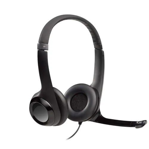 Image of Logitech H390 Wired On Ear Headset for PC