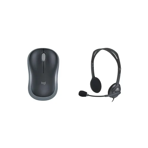 Image of Logitech M186 Wireless Mouse with USB Mini Receiver