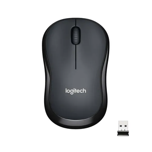 Image of Logitech M221 Wireless Mouse, Silent Buttons, 2.4 GHz with USB Mini Receiver, 1000 DPI Optical Tracking, 18-Month Batter