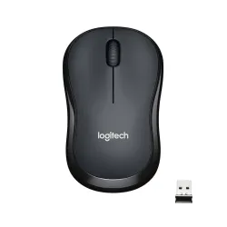 Logitech M221 Wireless Mouse, Silent Buttons, 2.4 GHz with USB Mini Receiver, 1000 DPI Optical Tracking, 18-Month Batter