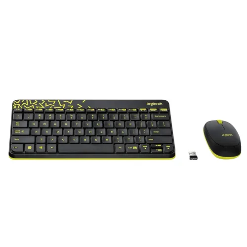 Image of Logitech MK240 Nano Wireless USB Keyboard and Mouse Set