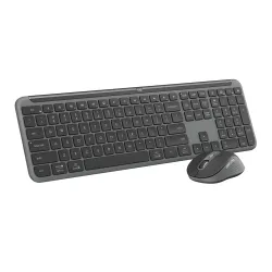 Logitech MK950 Signature Slim Wireless Keyboard and Mouse Combo, Sleek Design, Quiet Typing and Clicking, Switch Across 