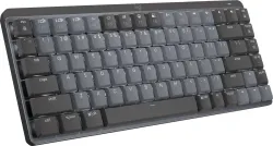 Logitech MX Keys Mini Mechanical Wireless Standard Multi-device Keyboard Compatible with Desktop, Laptop, Mac Easy to Us