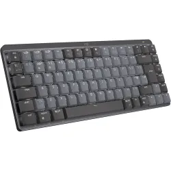 Logitech MX Mechanical Mini Wireless Illuminated Keyboard with Free Adobe Subscription, Linear Switches, Backlit, Blueto