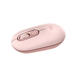 Logitech POP Mouse, Compact and Portable Wireless Bluetooth - Graphite | Compact, Portable, programmable Buttons, Quiet clicks, Easy-Switch for up to 3 Devices, Laptop, Tablet, PC - Rose