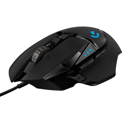 Image of Logitech G502 Hero High Performance Wired USB Gaming Mouse (Hero 25K Sensor / 25,600 DPI)