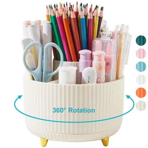 Image of Lolocor 360° Rotating Desk Pen Organizer