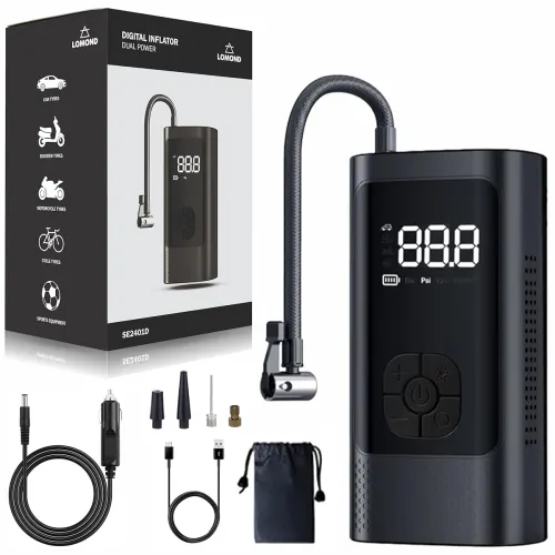 Image of LOMOND Digital Tyre Inflator for Car and Bike
