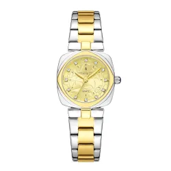 London Fog Salisbury Collection Watch for Women with Geometric Patterned Dial