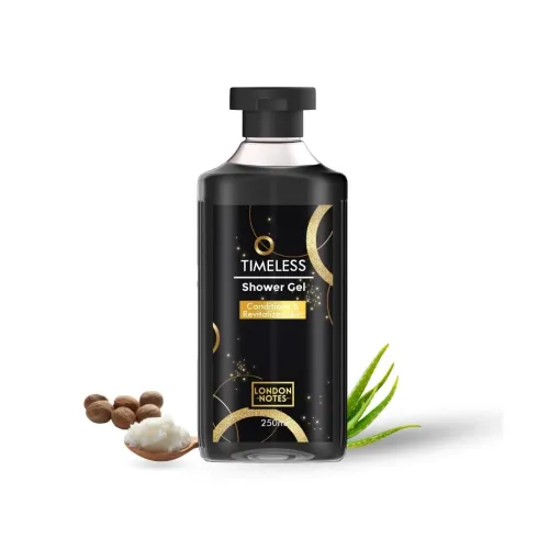 Image of LONDON NOTES Timeless Shower Gel Body Wash for Men | Refreshing & Long Lasting Fragrance | Shea Butter & Aloe Vera Enric
