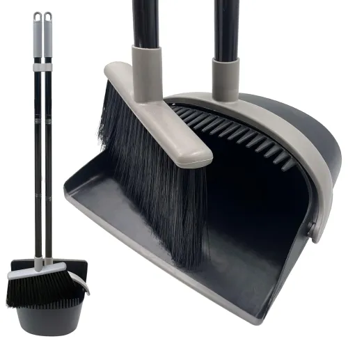 Image of Long Handled Dustpan and Brush Set