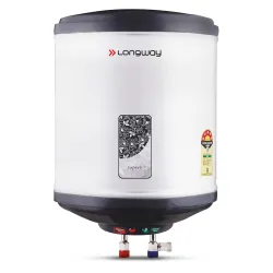 Longway 10 Liters 5 Star Rated Automatic Storage Water Heater for Home | Water Geyser | Electric Geyser with Multiple Sa