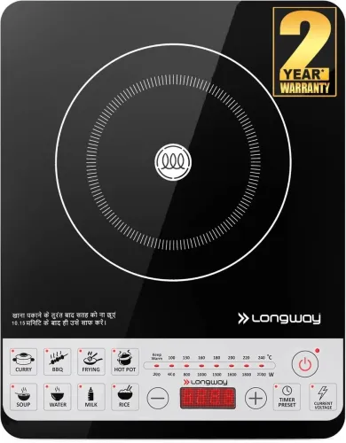 Image of Longway 2000W Induction Cooktop Push Button