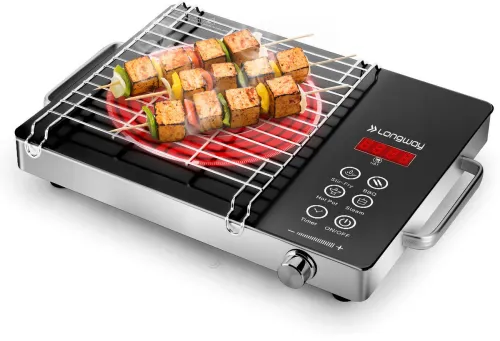 Image of Longway 2200 W Induction Cooktop Touch Panel 