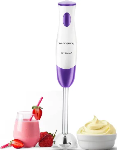 Image of Longway 300 W Purple Hand Blender (Stella)