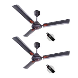 LONGWAY Aero 1200mm BLDC Ceiling Fan with Remote * 5 Star * Pack of 2