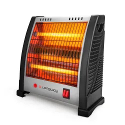 Longway Blaze 800W Quartz Room Heater 2 Heating Rods for Quick Heating