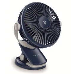LONGWAY Clipzy Portable Rechargeable Clip Fan with 360° Rotation