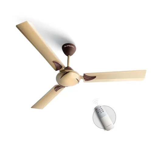 Image of LONGWAY Creta P1 1200mm 48inch Remote 3 Blade Ceiling Fan Po1