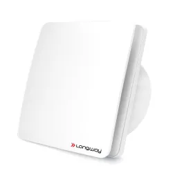 LONGWAY FreshX 6 Inch 150 mm Energy Efficient Exhaust Fan | High Speed Powerful Motor | Noiseless Operation & Easy to Clean | Suitable for Bathroom, Kitchen, Office | 2 Years Warranty (White...