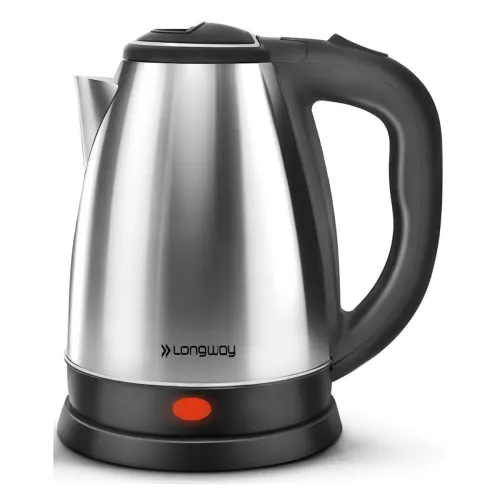 Image of Longway Kestro 2 Liter Electric Kettle with Stainless Steel