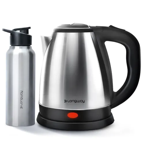 Image of Longway Kestro 2 Ltr Electric Kettle with Bottle