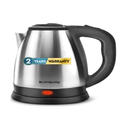 Longway Kestro Black 1500-Watt Electric Kettle 1.5 L